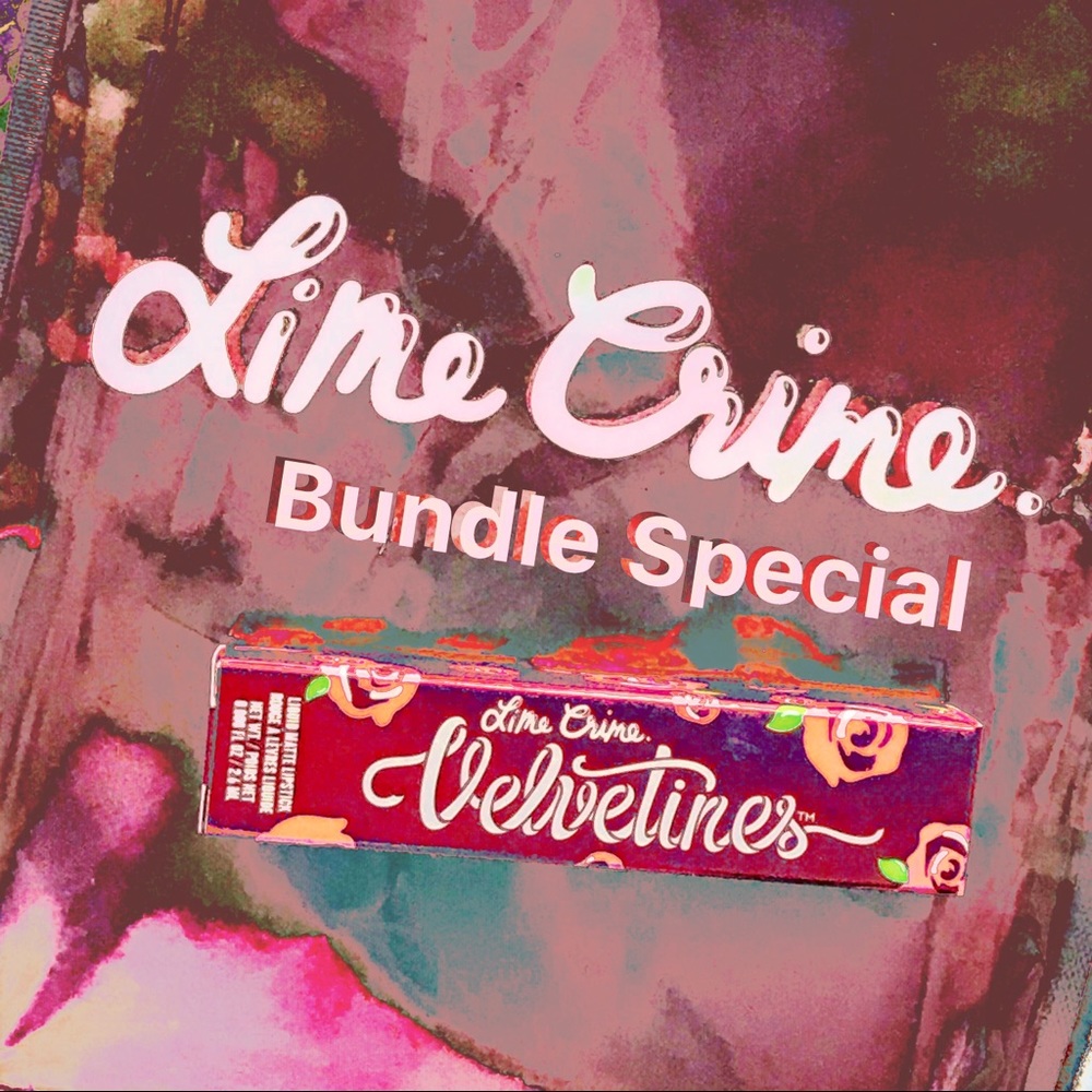 Lime Crime Velvetines - Bundle special - 3 for $34